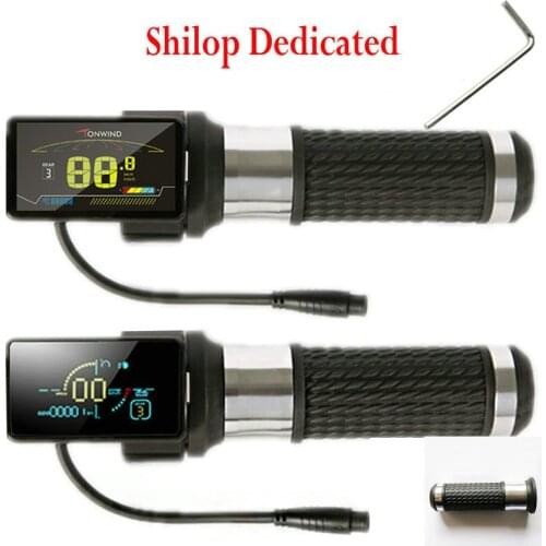 Shilop Electric Scooter Handlebar Accelerator LCD Instrument Controller Power Throttle Switch Accessories