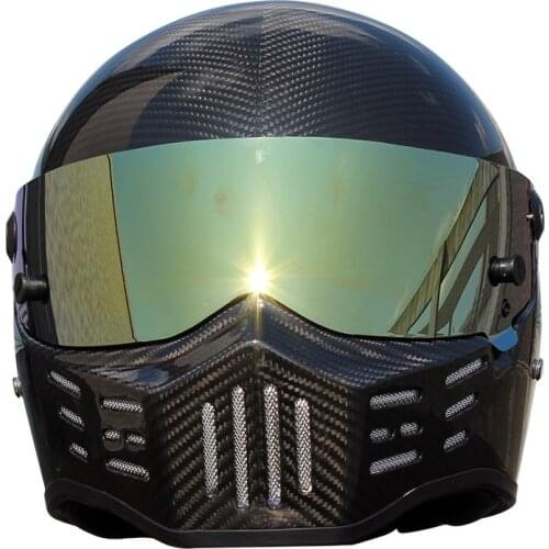 ATV-8 Personalized Motorcycle Helmet Carbon Fiber Motocross Racing Full Face Helmet F1 Car Capacete Casco XS-XXL