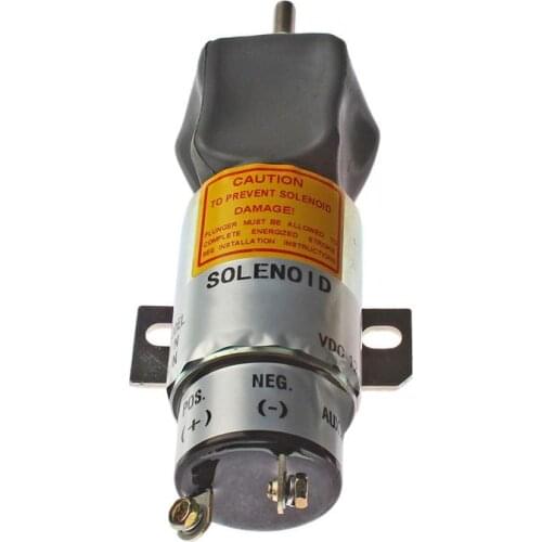 Diesel Stop Solenoid 1700-2501 1751-12E2U1B1S1 Fit for Woodward 1700 Series