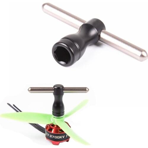 High quality alloy M5 Screw Wrench Propeller Quick Release Tool T-Socket For RC Drone FPV 2205/2207 motor Quadcopter Multicopter
