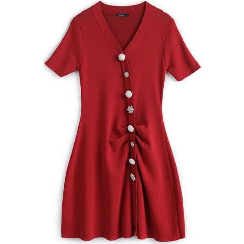 VSUE Red Summer Dresses