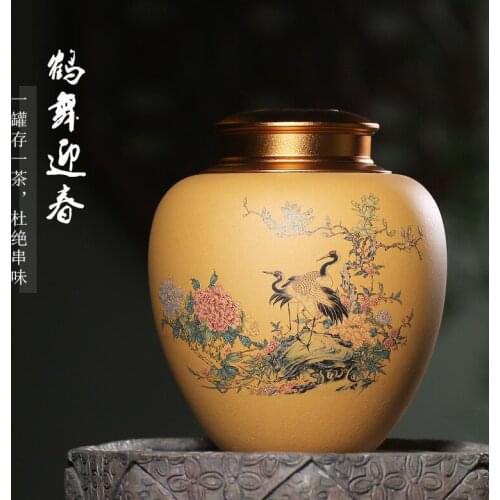 Yixing Zisha tea pot sealed pot half Jin large tea pot Pu'er tea pot household tea bucket teapot