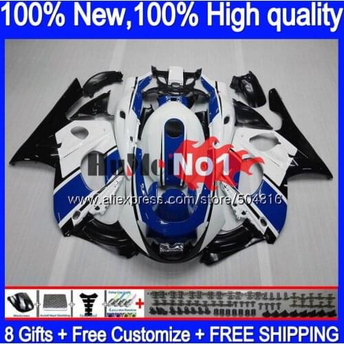 YZF 600R For YAMAHA YZF600R Thundercat 2002 2003 2004 05 06 07 39MC.121 YZF-600R 96 02 03 04 2005 2006 2007 White Black Fairings