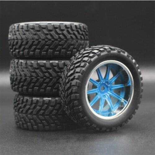 1/10 Racing Tires HSP 94123 94122 D4 FW06 1/16 Off-road Car Tires HuanQi 734 75MM*31MM Tires Strong Grip 9087
