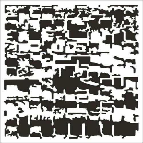 13x14cm metope Scrapbook Stencils Spray Plastic Mold Shield DIY Cake Hollow Embellishment Printing Lace Ruler Valentine