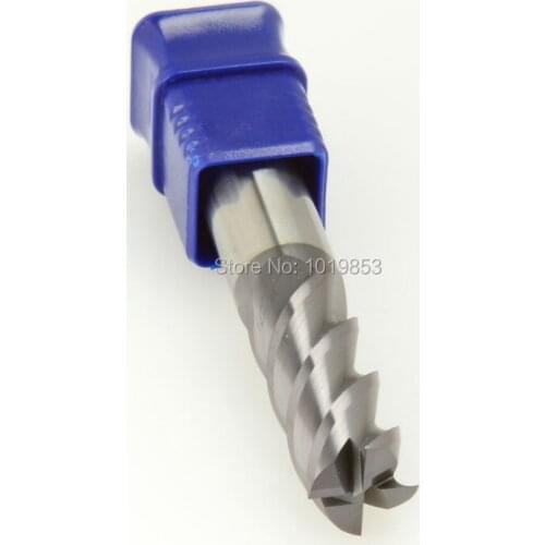 2pcs CGS-250 12X12X75L HRC50 SOLID tungsten carbide end mill for Stainless steel SUS304 316