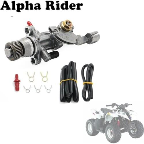 2 Stroke Oil Pump & Lines For Polaris Predator 50cc 70cc 90cc Sportsman 90 Scrambler 90 ATVs
