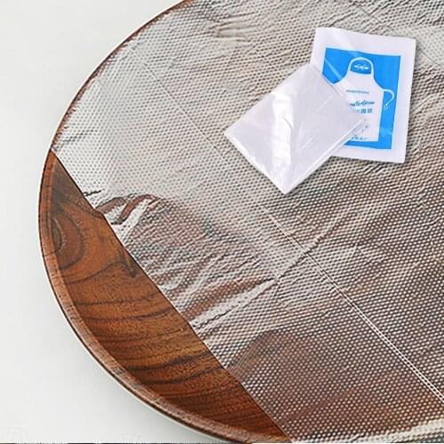 30pcs/set Disposable Apron Transparent Waterproof Dustproof Adult Tools Kitchen Cooking Home Multifunctional Children Eatin Y0L4