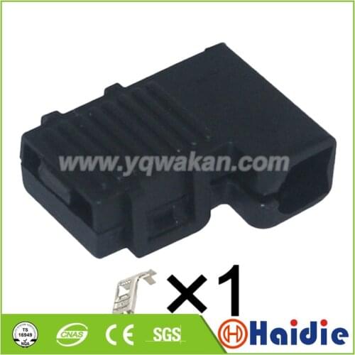 5sets 1pin Automotive plastic housing plug electrical auto unsealed connector 180984