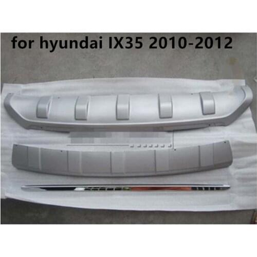 ABS front and rear Bumper Protector Skid Plate cover fit for hyundai IX35 2010-2012 Auto parts