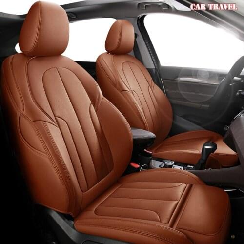 CARTRAVEL Custom Leather car seat covers For PEUGEOT 206 207 301 307 408 308 308s 508 3008 2008 4008 5008 407 607 car seats