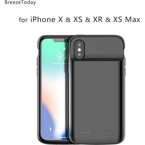 5000mAh Battery Charger Case Charging Power Case Battery Case For iPhone X XS Max Power Bank For iPhone XR XS Battery Case