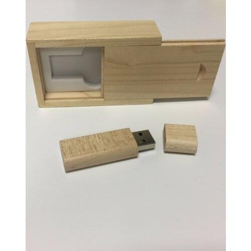 Custom Wood Wooden Maple Stick USB 2.0 Memory Flash Stick Pen Drive