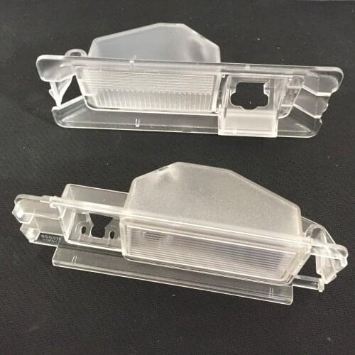 EEMRKE DIY Car Camera Bracket License Number Plate Lights Housing for RENAULT CLIO II Hatchback 1998-2005
