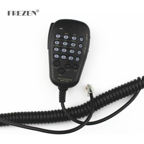 FREZEN Microphone Car Radio MH-48A6J DTMF Handheld Speaker Mic For Yaesu FT-8800R FT-8900R Speaker