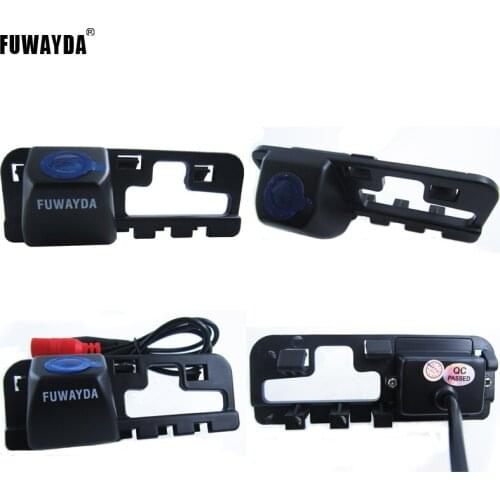 FUWAYDA RearView Camera Car Reverse Backup HD Parking Camera Wide Angle Waterproof FOR Honda 2006 2007 2008 2009 With Guide Line