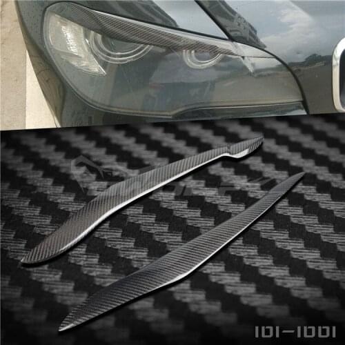 Hot selling for BMW BMW X5 E70 carbon fiber lamp eyebrow headlamp decoration