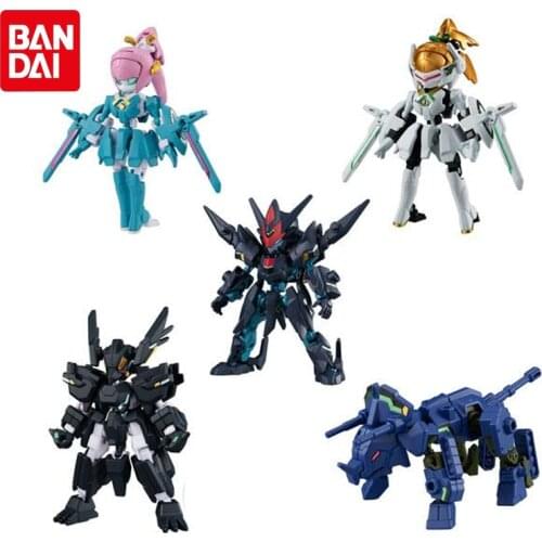 Bandai Genuine Candy Toys Anime ANIMAGEAR Deformation Robot 6 Berserk Soul Assembled Model Action Figure Toys Gifts For Children