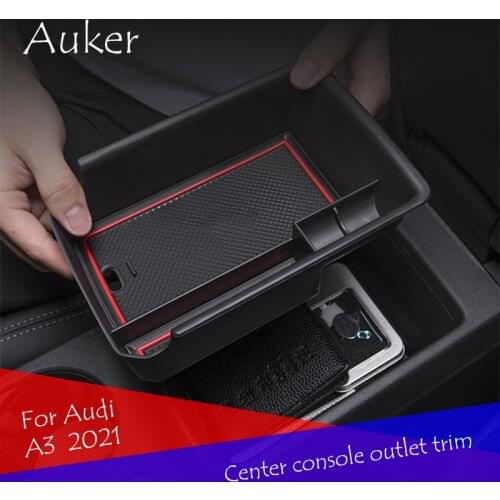 Car Interior Decoration Console Armrest Container Storage Box Refit Accessories Styling For Audi A3 2021