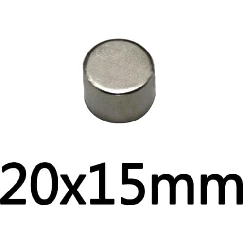 1/2/3/5/10pcs 20x15 mm Strong Permanent Magnet 20mmx15mm Bulk Round Magnets 20x15mm Neodymium Disc Magnet 20*15 mm