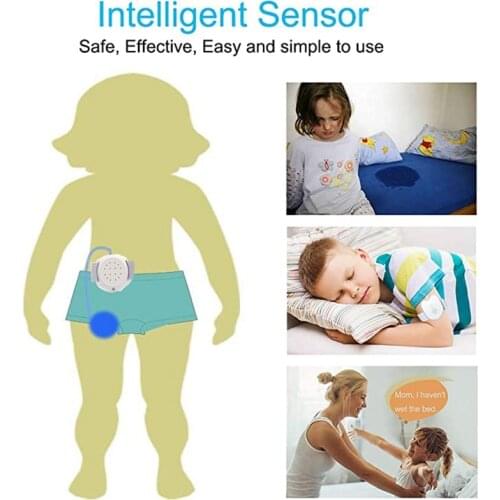 Bedwetting Alarm for Kids-Potty Training Nocturnal Enuresis Alarm for Deep Sleepers