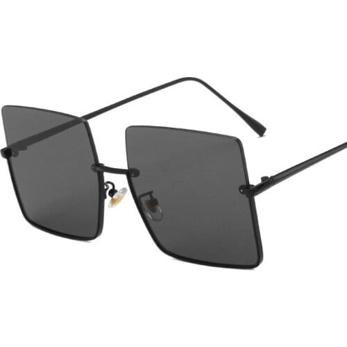 2020 Fashion Popular Half Frame Sunglasses Metal Trimmed Women Sun glasses Men Women Driving Vintage Shades Goggle Eyewear UV400