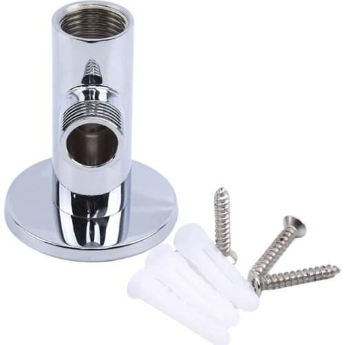 Solid Copper Shower Head Holder Handheld Shower Spray Bracket Wall Mount Bidet Sprayer Holder Concealed Shower Accessory Durable