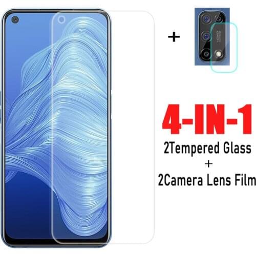 Full Glue Glass For Realme 7 5G Screen Protector For Realme 7 Pro Tempered Glass Protective Phone Camera Lens Film For Realme 7