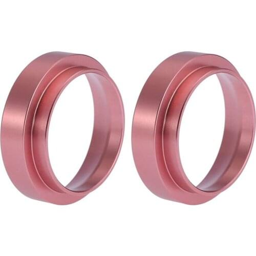 2 Pcs Espresso Dosing Funnel Aluminum Coffee Dosing Ring Replacement-For 58Mm Portafilters