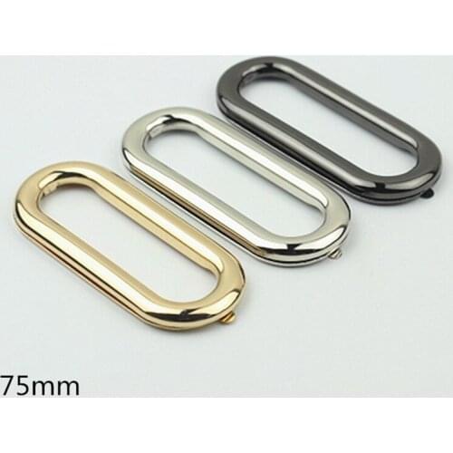 20Pcs Women Metal Clasp Purse Frame Handbag Replace Handle Parts DIY Handmade Bag Grommets Hardware Accessory