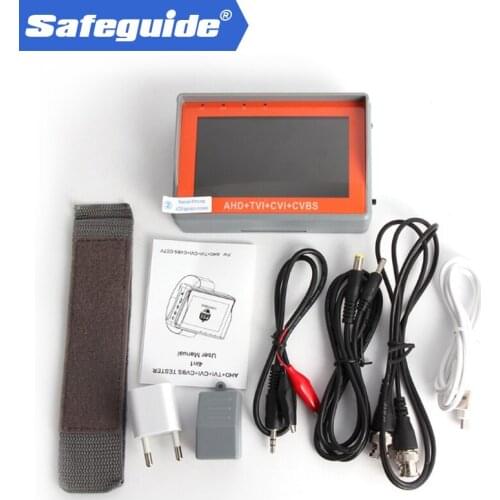 3 in 1 AHD Tester 4.3" TFT-LCD CCTV Tester TVI Tester Analog Video Test Cable Test for IV7W
