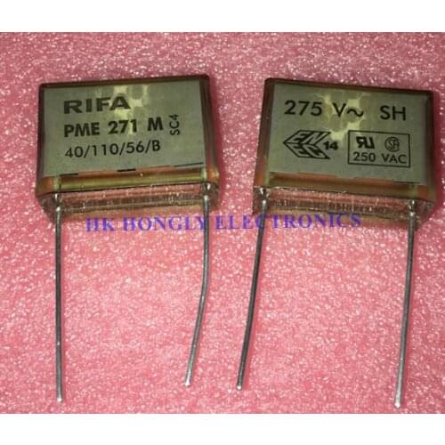 10PCS PME271M 470n X2 275V 0.47UF PME271 474K P=25.4mm Capacitor