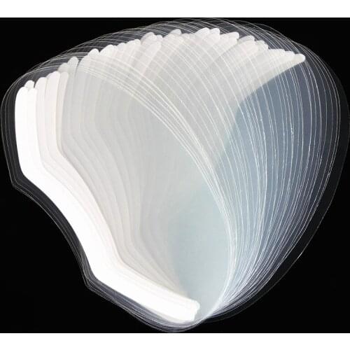 50Pcs/Set Hair Salon Hairspray Masks Cutting Coloring Face Protecting Barber Supplies Disposable Transparent Plastic Face Shield