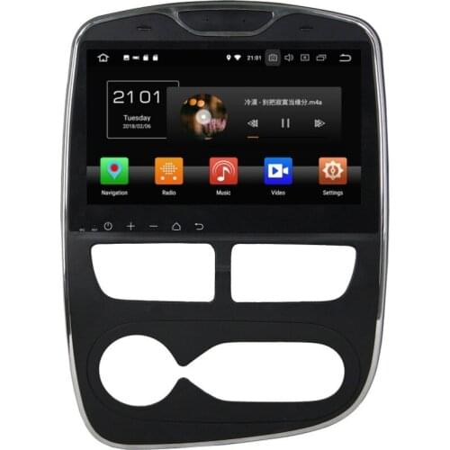 Android 8.0 Octa Core 10.1" Car Audio Stereo Player for Renault Clio 2013 2014 2015 2016 2017 GPS Radio Bluetooth WIFI 32GB ROM