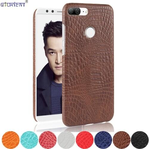 Capa For Huawei Honor 9 Lite Crocodile Skin Bumper Case LLD-L22A LLD-L31 LLD-L22 Hard PC Frame Cover Honor9 Lite Phone Funda