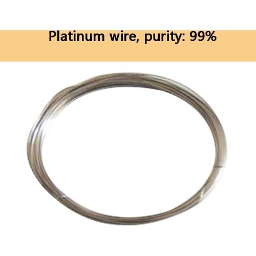 Pure Pt wire, platinum wire electrode, electrophoresis cell electrode, purity: 99.99