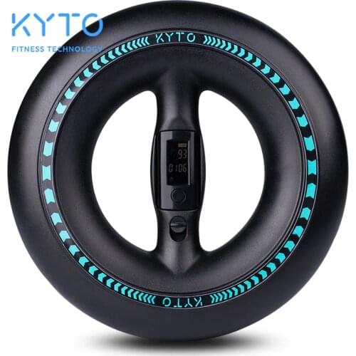 KYTO Digital Spinner Forearm and Wrist Strengthener Tracking your instant speed and force maximum speed and force training time