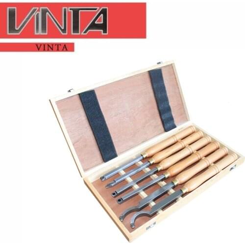 Woodworking Turning Tool Scrap Turning Insert Handhold Copy Turning Tool Rod Hardwood Turning Tool Alloy Blade Set Of 6 Pieces