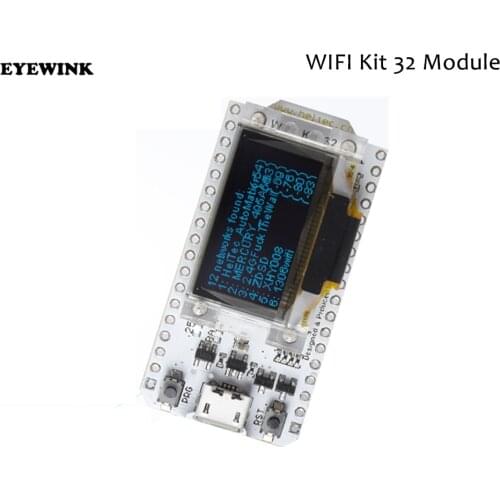 ESP32 0.96 Inch Blue OLED Digital Display Bluetooth WIFI Kit 32 Module CP2102 Internet Development Board For Arduino