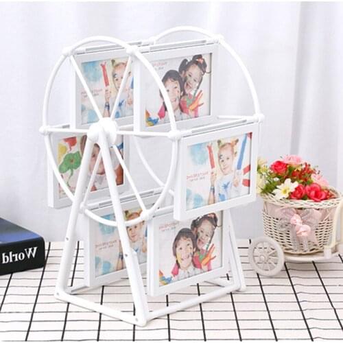 Ferris Wheel Photo Frame 5 Inch Picture Frames Home Decoration Living Room Bedroom Family Wedding Desktop Display Photo