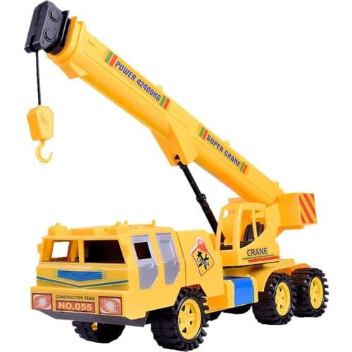 Simulated Vehicles Childrens Toys Inertia Engineering Crane Plastic Toys Beach toy Christmas gifts for Kids Xmas