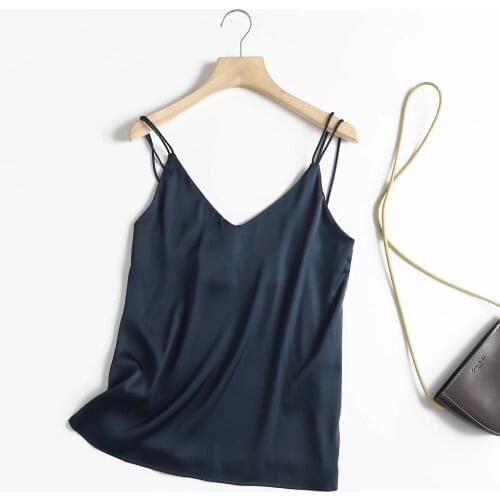 Dave&Di Camisole Women SummerEngland Style Simple Solid Fashion T Shirt Women Satin Harajuku TshirtCamisetas Verano Mujer 2021