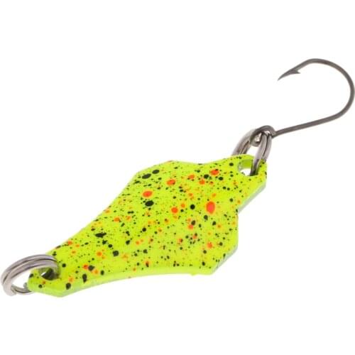 1 Piece Spoon Sequin Fishing Lure Metal Hard Bait Spinnerbait Crankbait