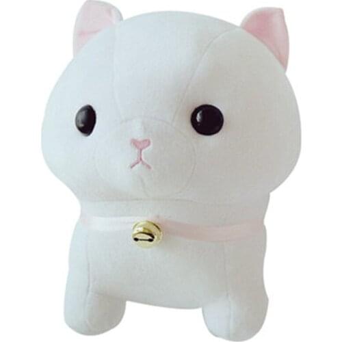 Cute short-legged cat plush doll standing posture Manchekan short-footed cat star man doll