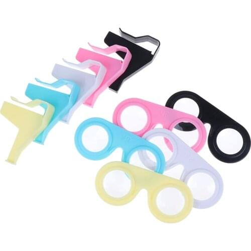 1Pcs Fashion Design Mini Folding Virtual Reality Glasses 3D VR Smartphone Portable IOS Android