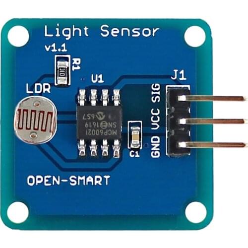 Light Sensor Module Light Detection Light Intensity Sensor Module GL5528 Photosensitive module for Arduino