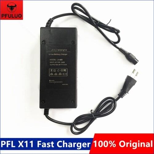 Original fast charger For PFULUO X11 Smart Electric KickScooter Foldable SkateBoard fast charger Parts charger Accessories