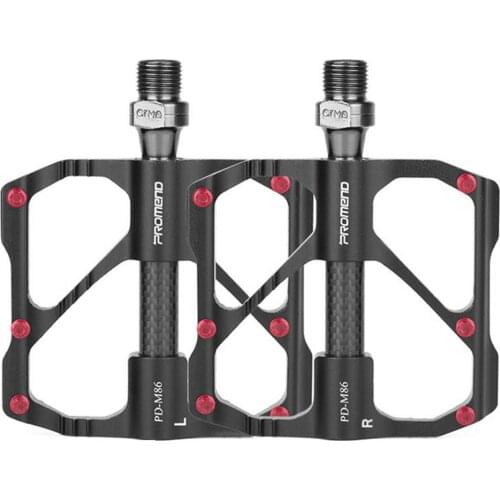 MTB Road Bike Quick Release Pedals Anti-slip Ultralight Mountain Bike Bicycle Pedal Carbon Fiber 3 Bearings Cycling Pedales