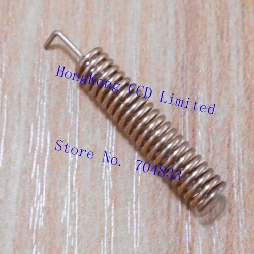 433MHz 2.5dBi pure copper spring antenna 32mm built-in antenna number transfer meter remote control