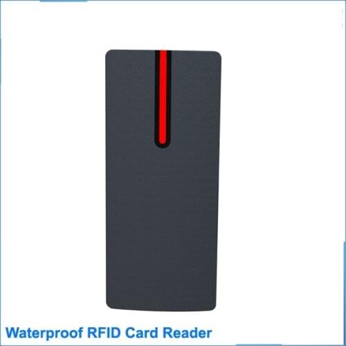 IP68 Waterproof EM Proximity RFID ID Card EM Reader For Door Access Control WG26 125KHz or 13.56MHZ DC 9-15V